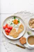 brown cookies on white ceramic plate