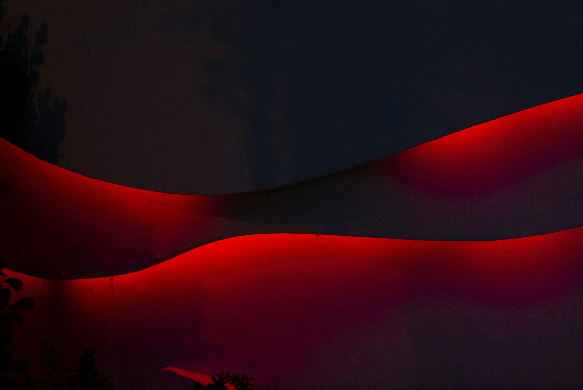 red and black abstract painting