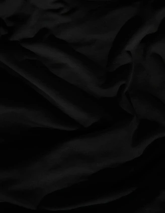 black textile on white textile