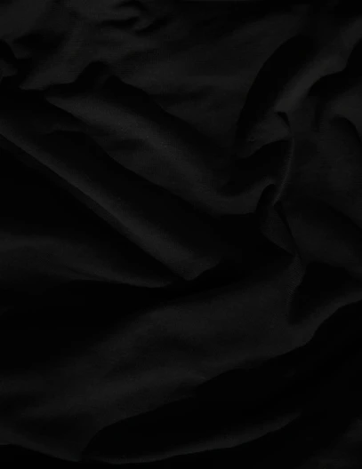 crumpled black fabric texture