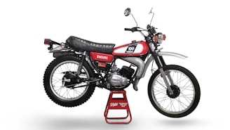 red and black honda motorcycle