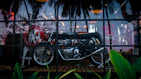 Showroom inside Yamaha San José del Guaviare with motorcycles on display