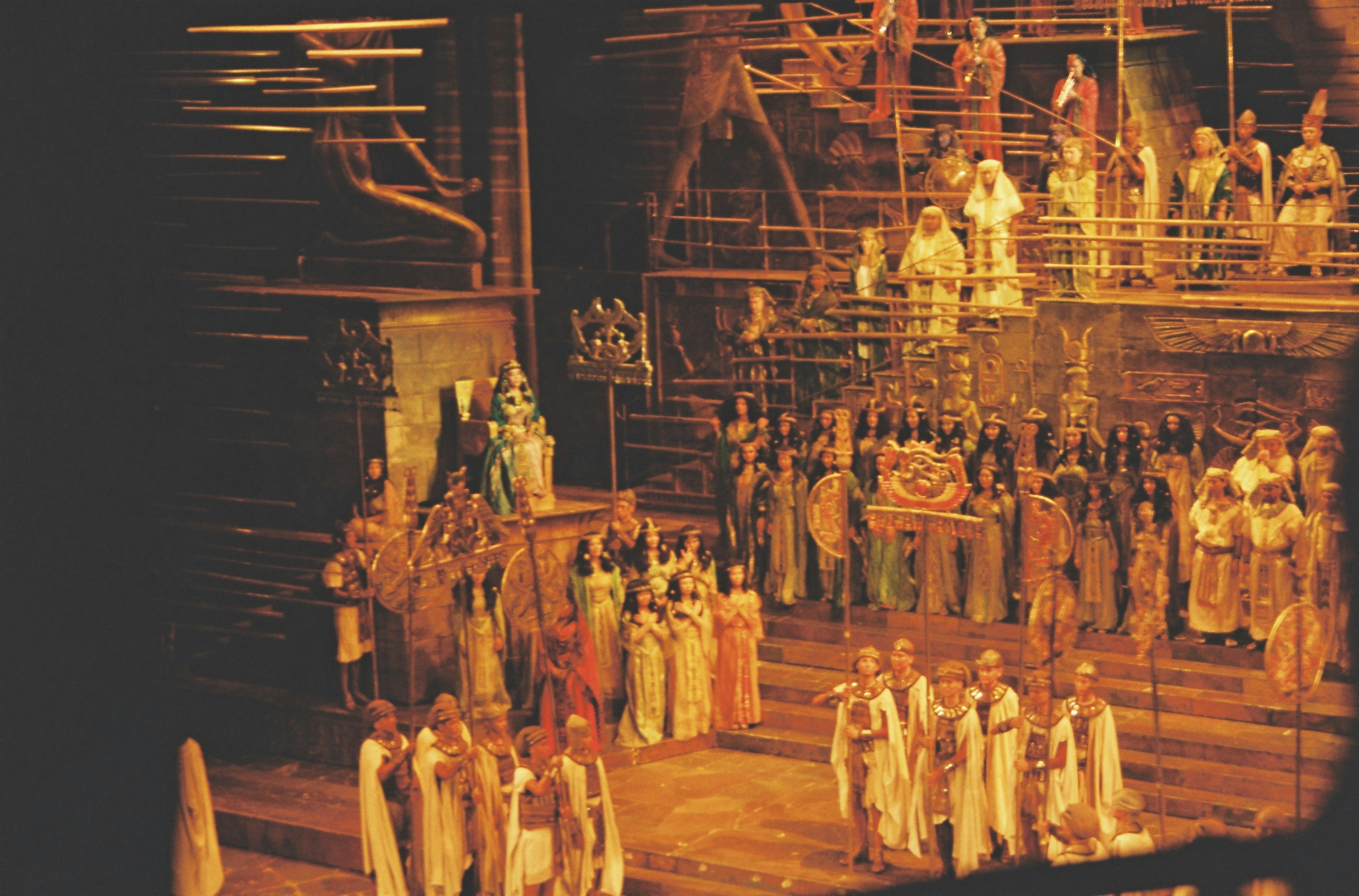 Opera stage performance