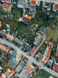 aerial view of city buildings during daytime