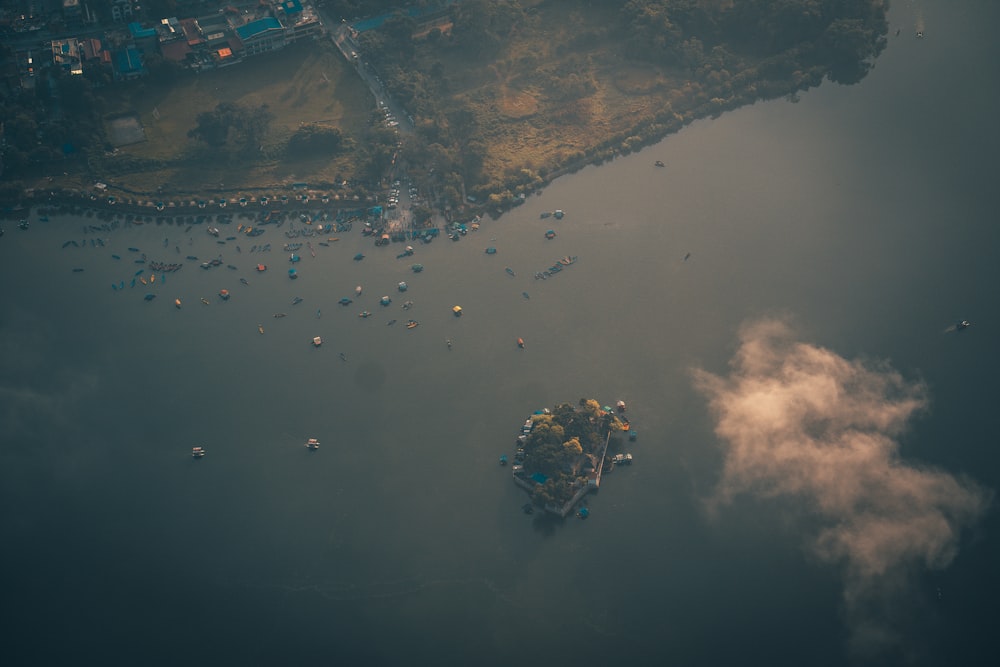 aerial view of city during daytime