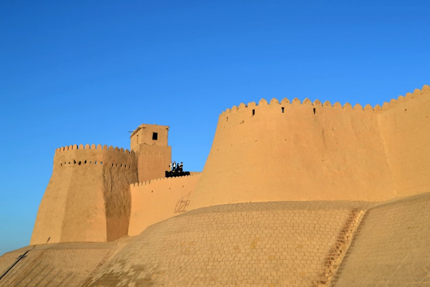 La cittadella fortificata, il centro storico di Khiva