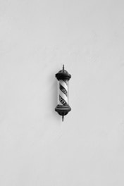 black and white wall lamp