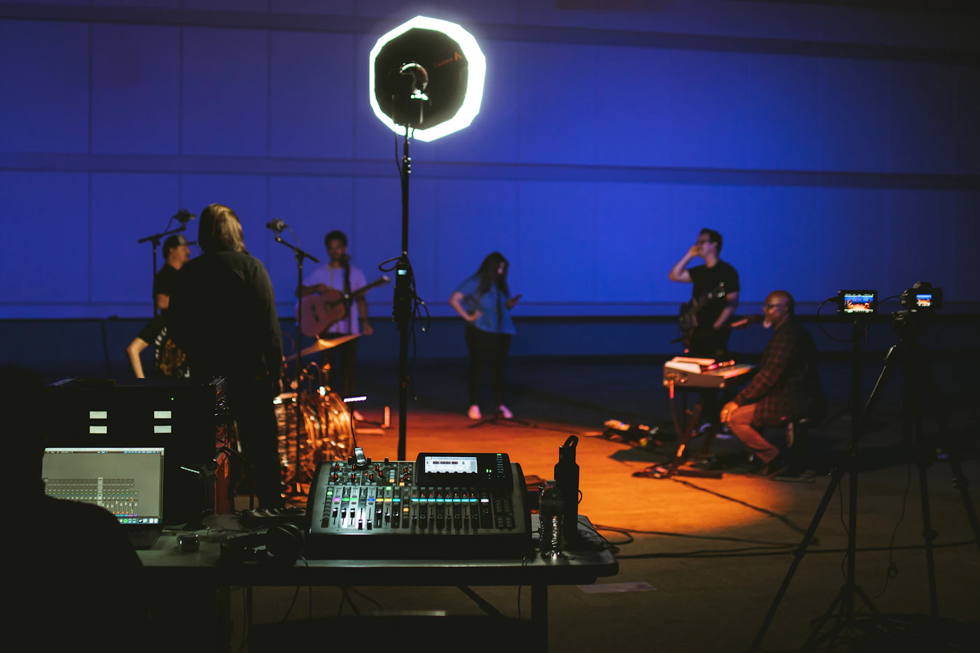 Music production studio