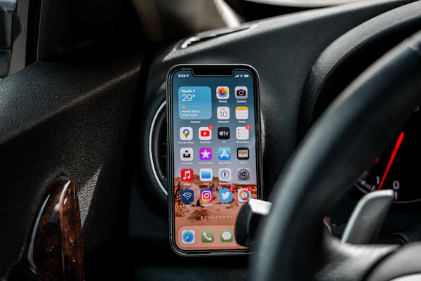 15W Wireless Charging Car Mount