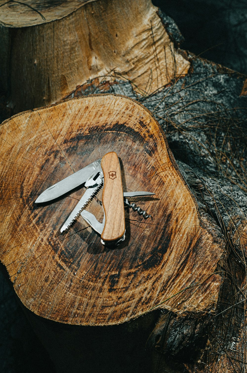 gray and brown plane scale model