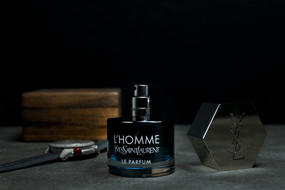 black and silver calvin klein perfume bottle photo – Free Phoenix Image on  Unsplash