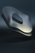 white and black wireless computer mouse