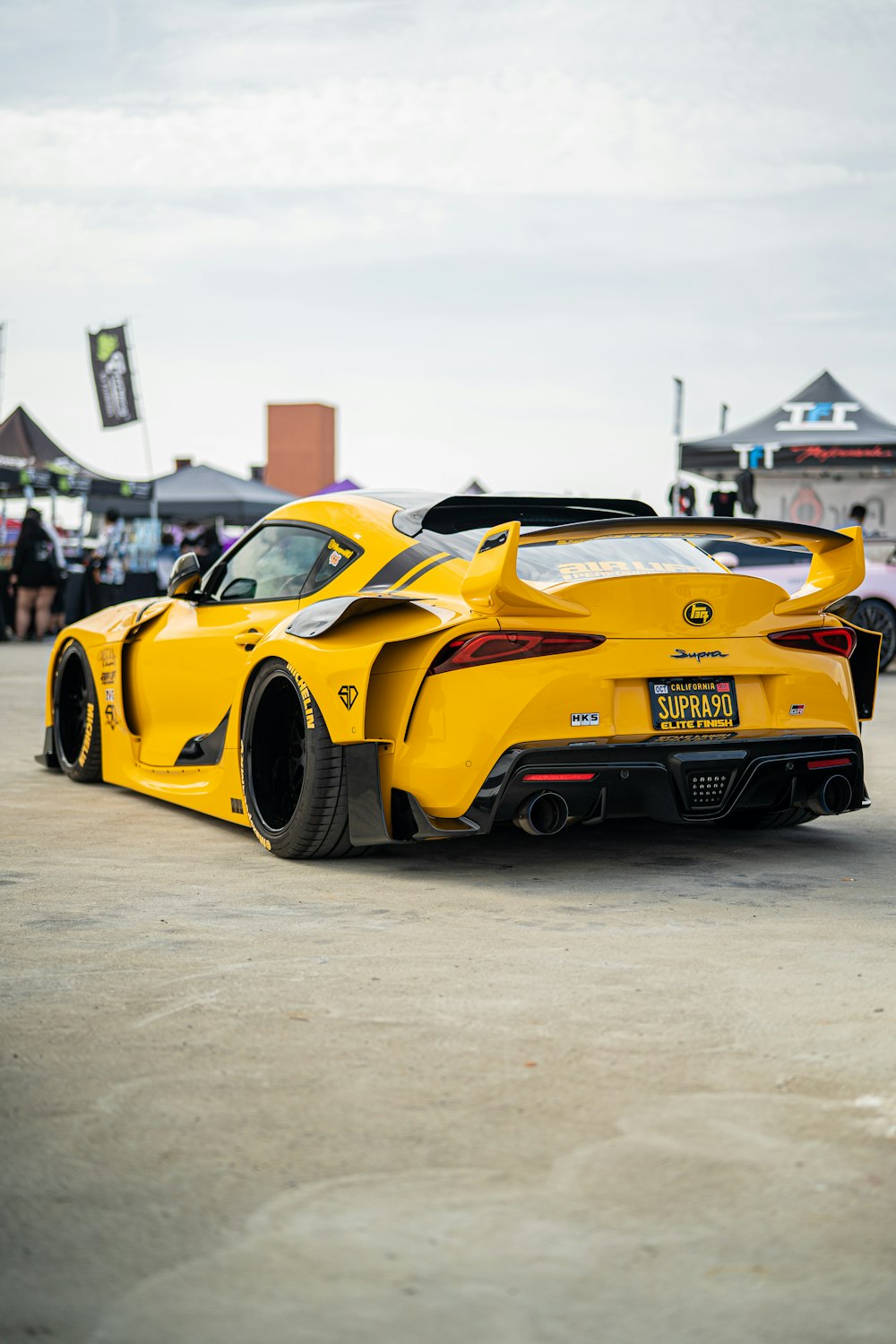 yellow ferrari 458 italia on road during daytime