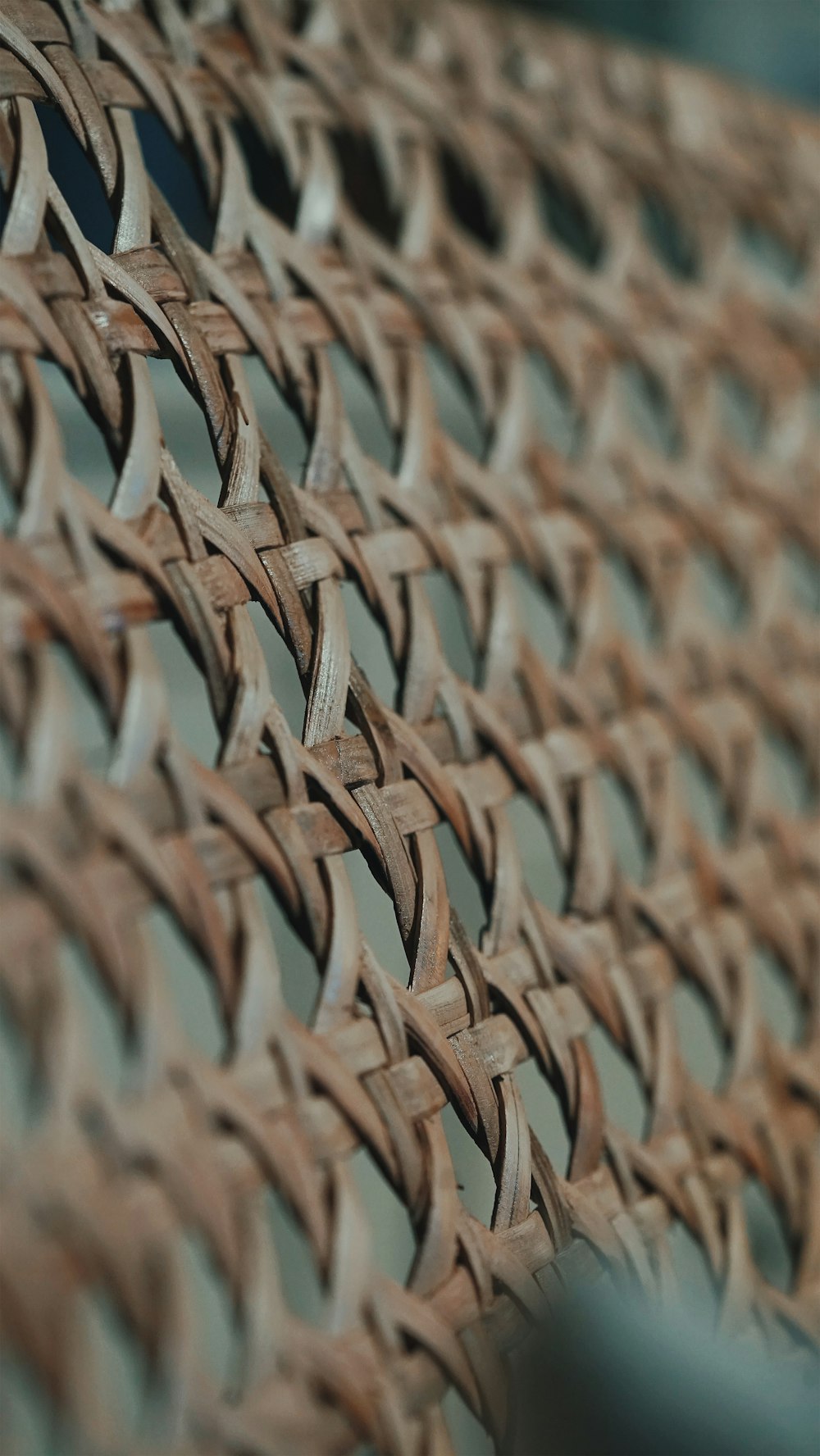 brown woven basket in close up photography