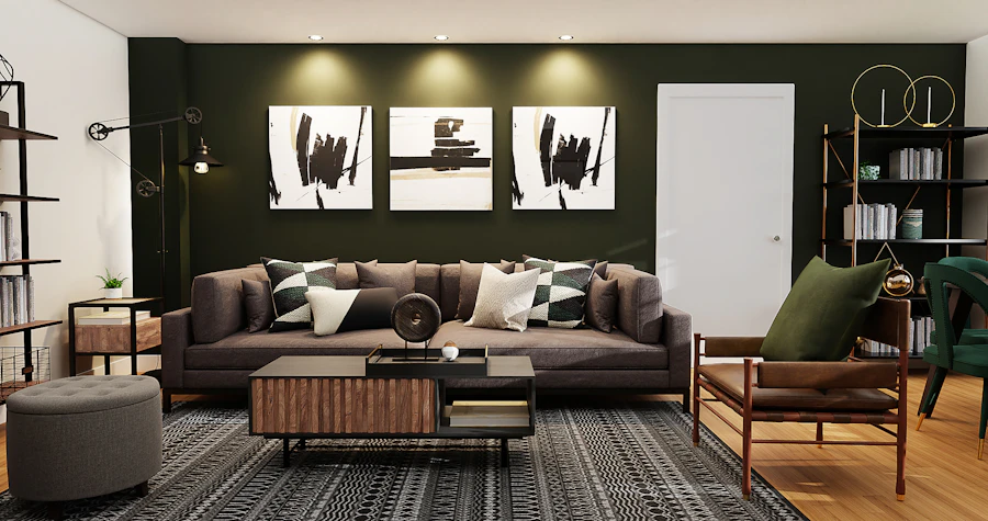 Luxury interior lounge