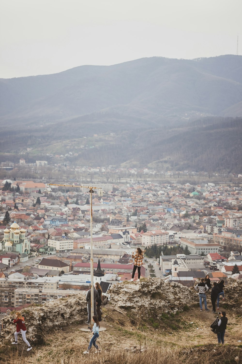 aerial view of city during daytime