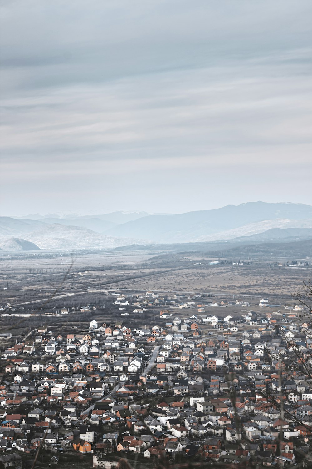 aerial view of city during daytime