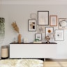 white wooden cabinet with mirror