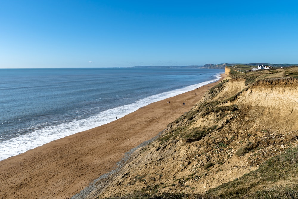 brown sand beach during daytime