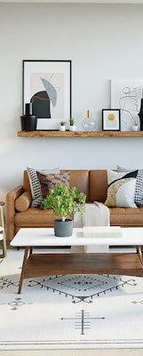 white wooden table with chairs