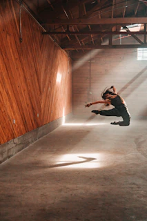 A cultural dance workshop capturing movement and joy in a sunlit studio.