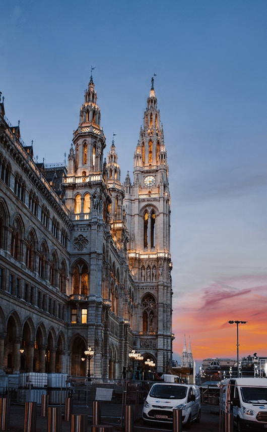 gray concrete vienna building during daytime