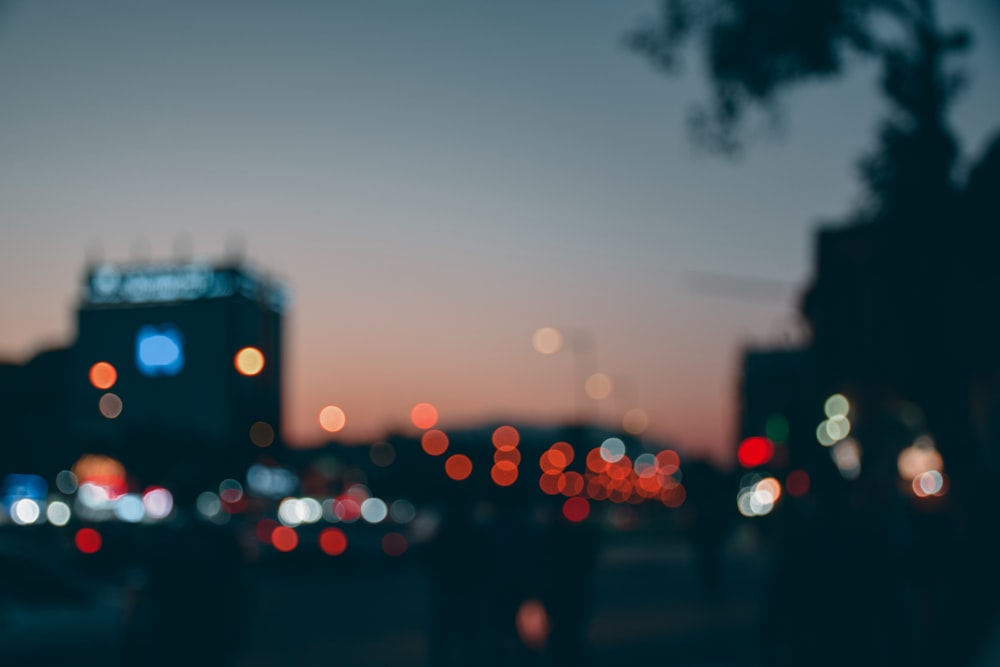 city buildings during night time