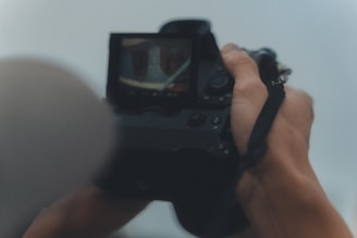 black digital watch turned off