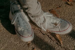 White Canvas Sneakers