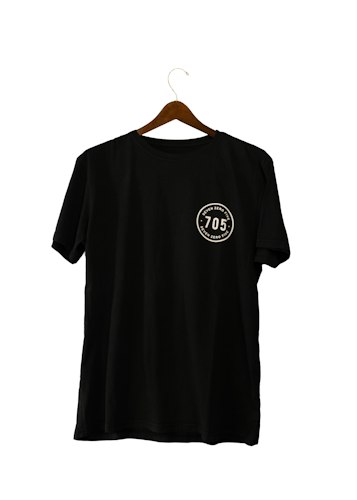 Kaos Polos Cotton Combed 30s - Hitam