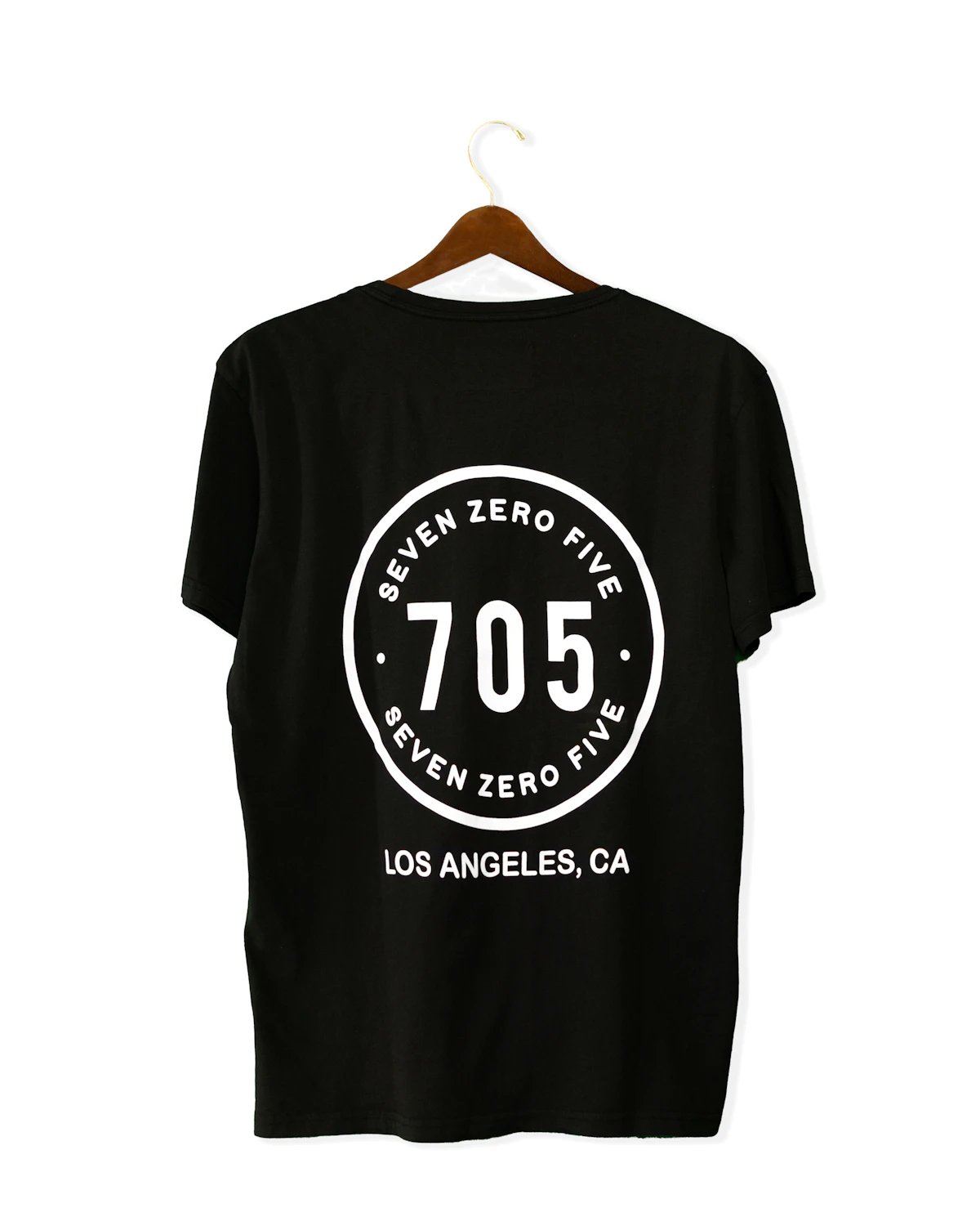 "705" Logo Tee Black