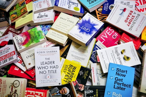scattering of books