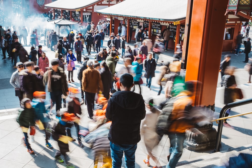 people walking on street during daytime