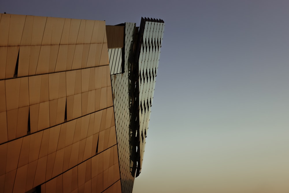 brown and black concrete building