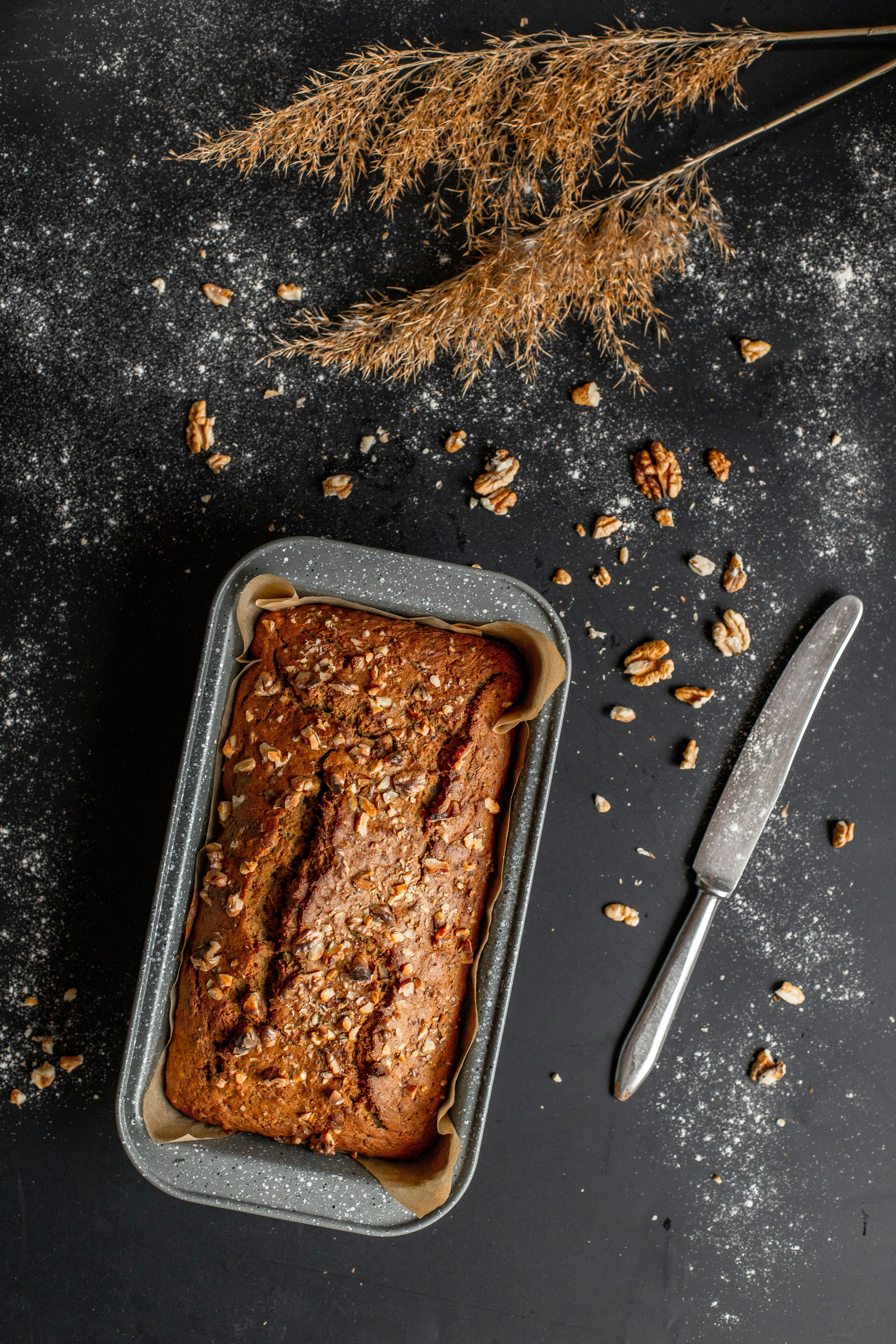 brown food on stainless steel tray