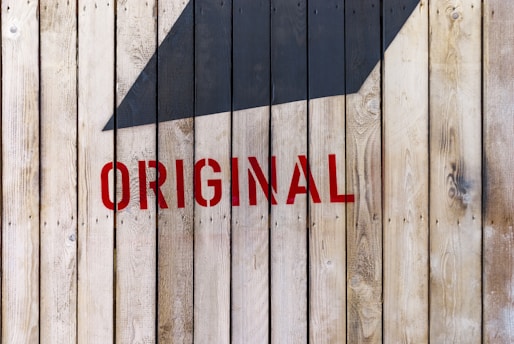custom red stencil