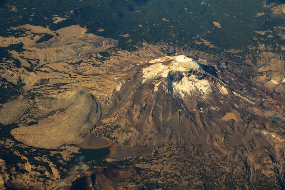 brown and white mountain during daytime