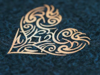 black and white floral textile