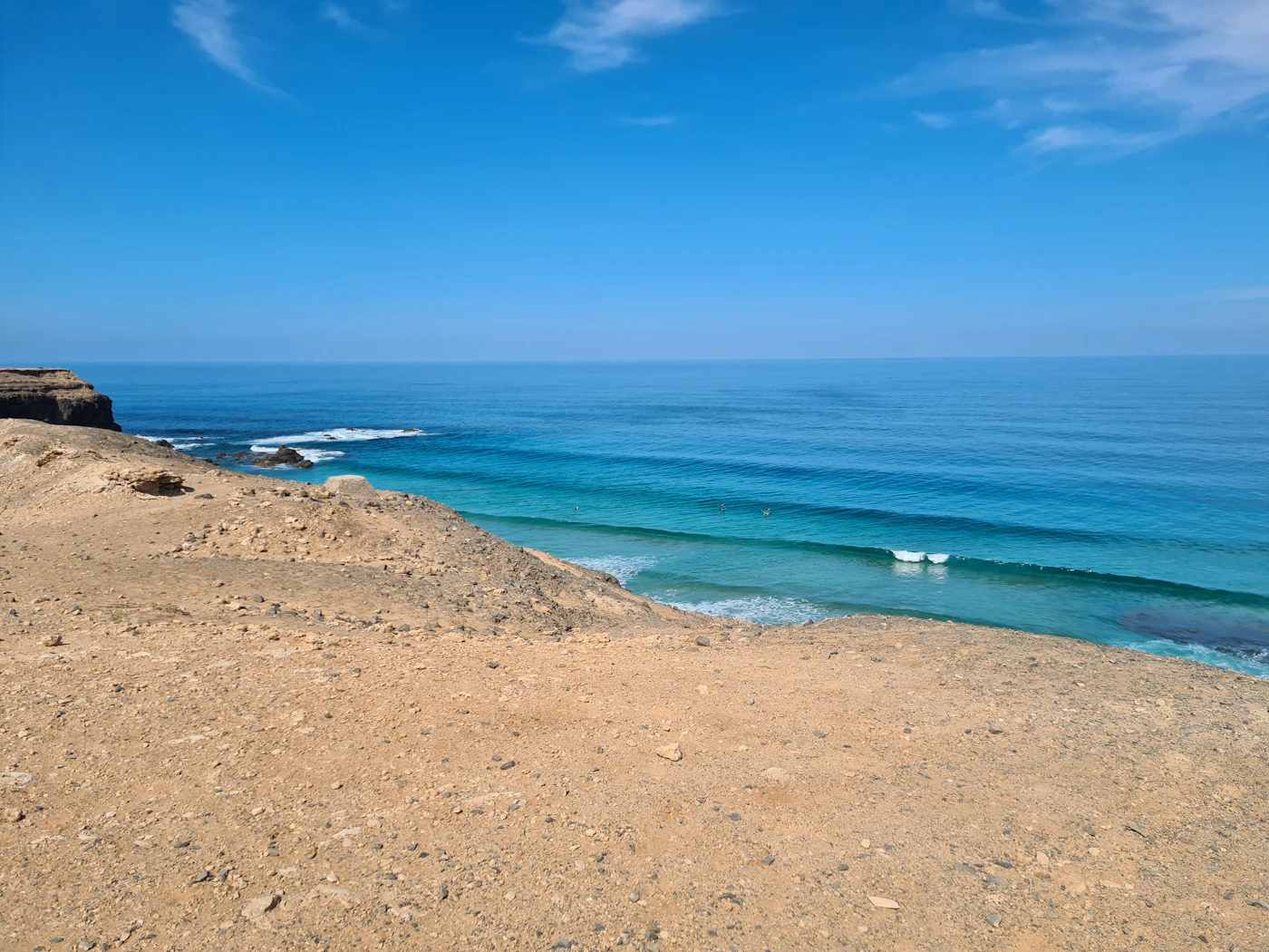Fuerteventura coastline Canary Islands winter surf destination