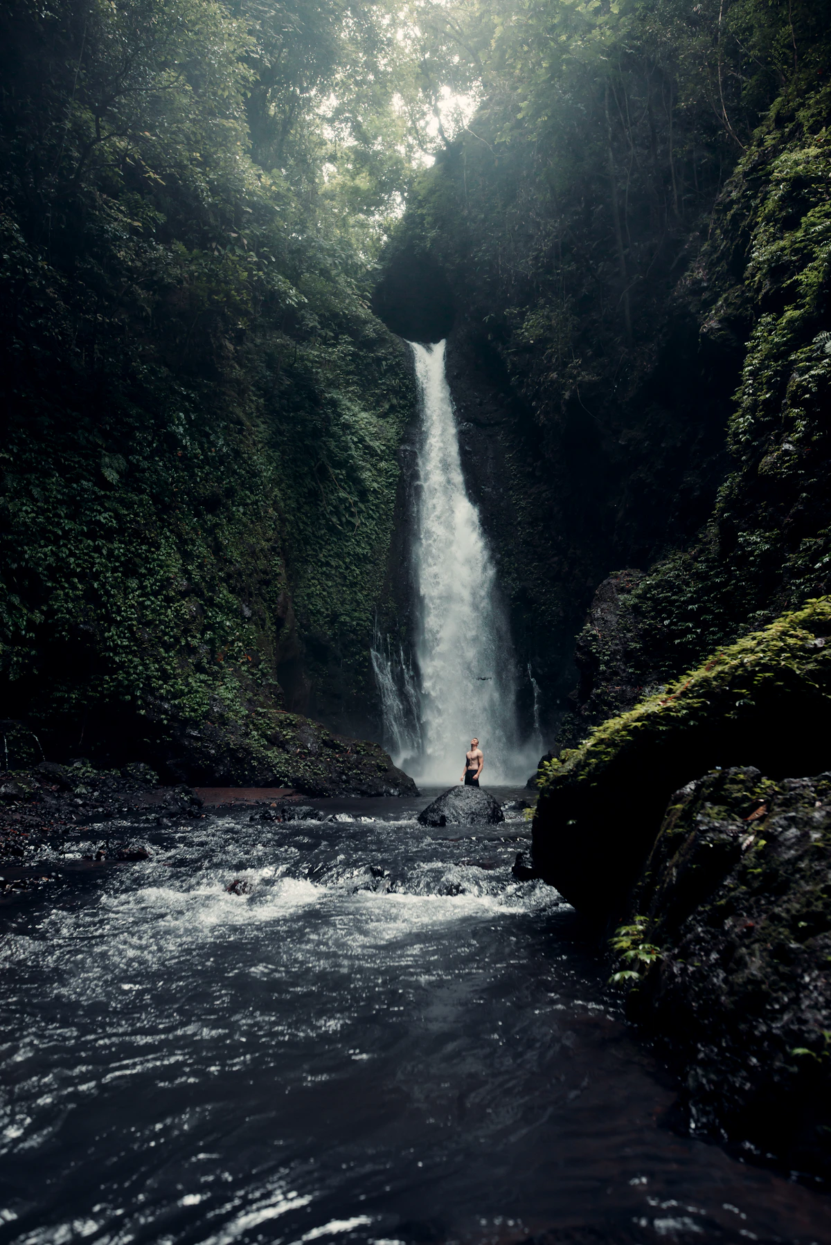 Sambangan Secret Garden Waterfall Cliff Jumping & Sliding