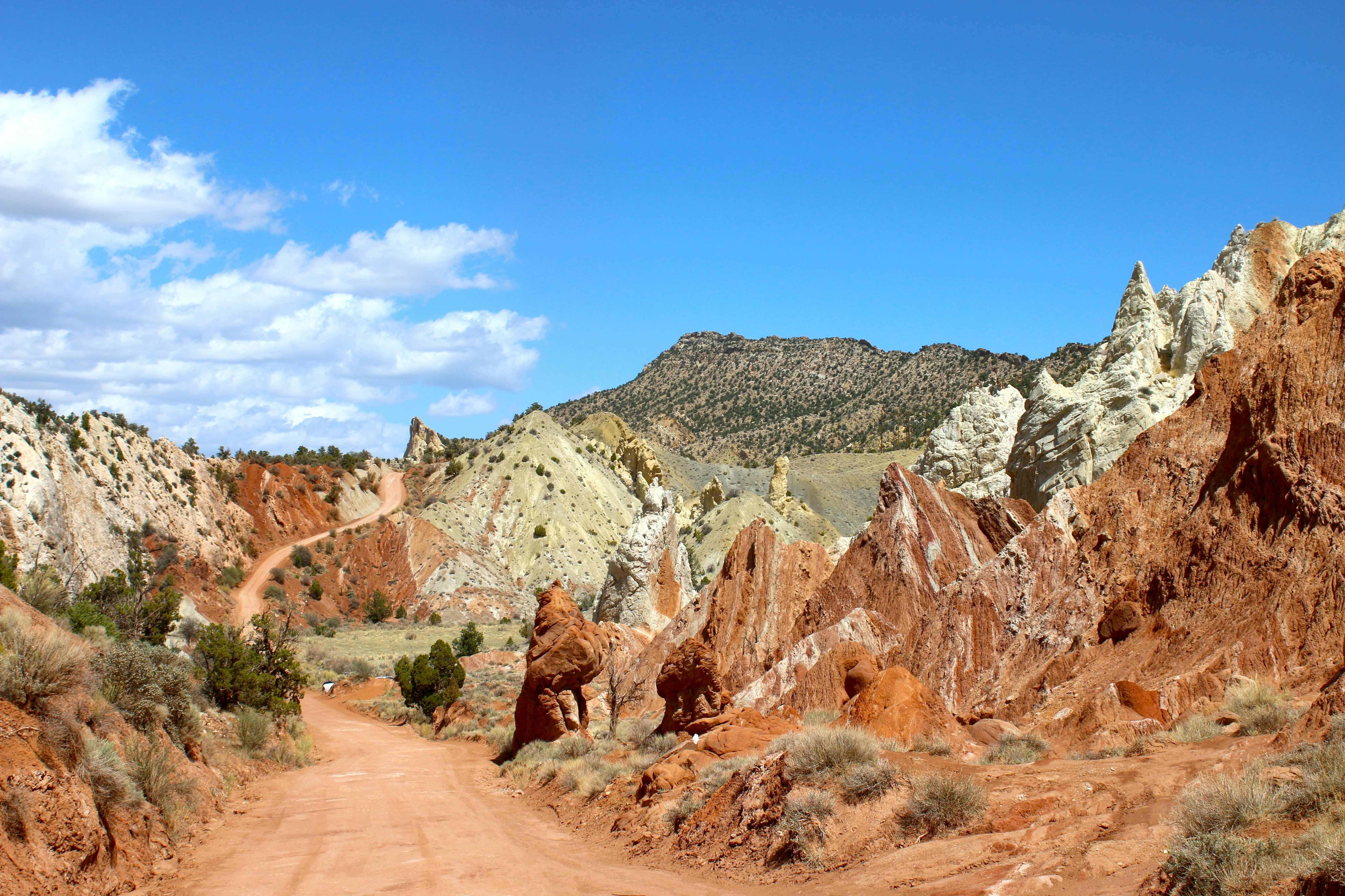 brown rocky mountain under blue sky during daytime