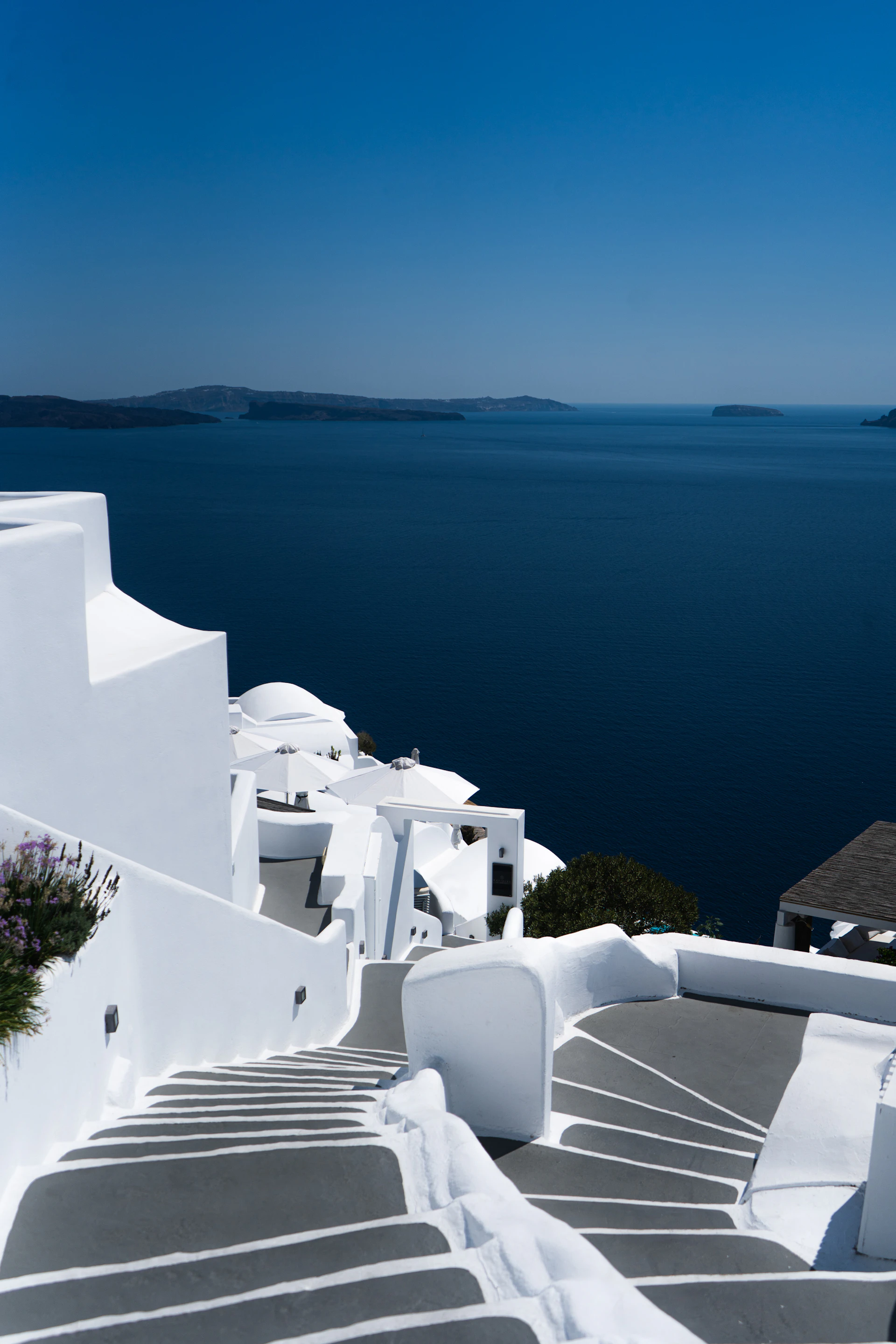 Aegean coastline at golden hour