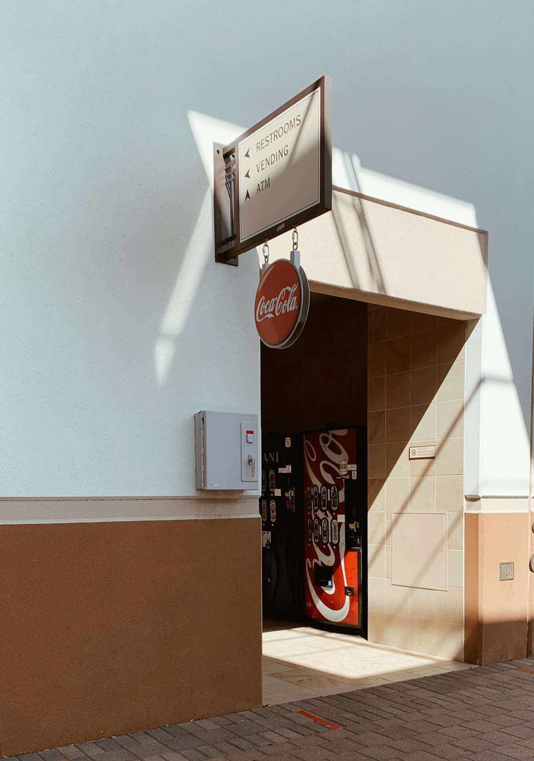 black and red coca cola signage