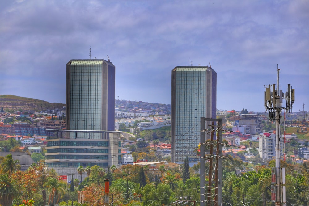 city buildings under white sky during daytime