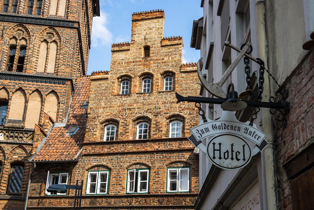 brown brick building during daytime