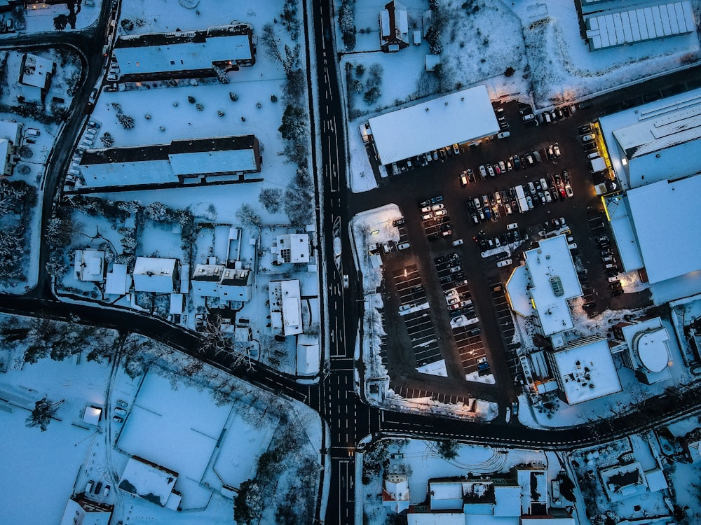 aerial view of city buildings during daytime