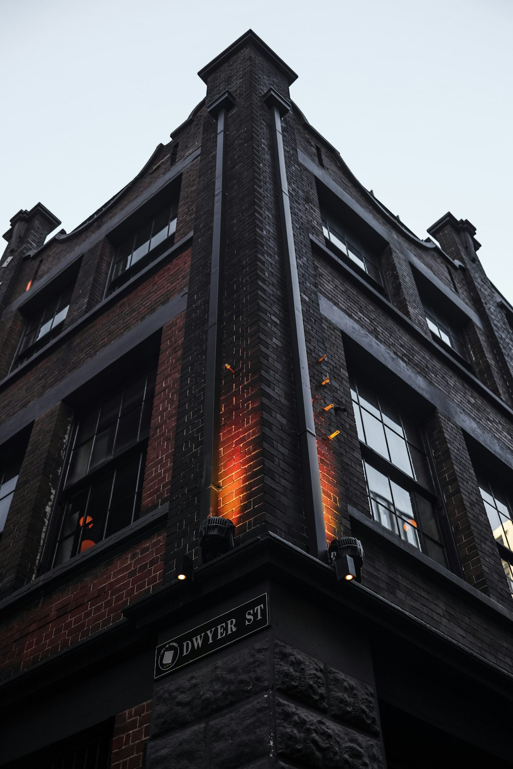 black and brown concrete building