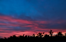 Stunning sunset view from a hotel in Puerto Vallarta.