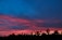 A stunning sunset view over the beach from the resort balcony.