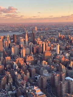 aerial view of city buildings during daytime